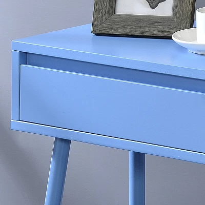 Vallejo Modern Style Side Table Blue - HOMES: Inside + Out 2 Vallejo Modern Style Side Table Blue - HOMES: Inside + Out - Image 2