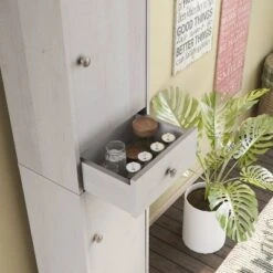 Cimas 5 Shelf Pantry Cabinet White Oak - HOMES: Inside + Out -Cheap Homes Inside Out Store GUEST 6fa69072 2a67 4851 a249 833fb64a0a8e