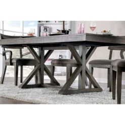 78" Rawlins Rectangular Extendable Dining Table Gray - HOMES: Inside + Out -Cheap Homes Inside Out Store GUEST 73ae0a3d 8cae 45e6 8f51 a474a62e135b