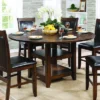 65" Drago Round Counter Height Dining Table Red - HOMES: Inside + Out