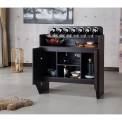 Belfi Wine Cabinet Espresso - HOMES: Inside + Out -Cheap Homes Inside Out Store GUEST 760c9f6c e7ad 4247 80ef 5b20f007c93c