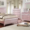 Arehart Contemporary Felt-Lined Top Drawer Chest Rose Gold - HOMES: Inside + Out