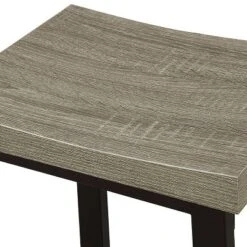 5pc Kaystone Curved Seats Counter Dining Table Set Gray/Black - HOMES: Inside + Out -Cheap Homes Inside Out Store GUEST 7f7934a3 357b 4abe 9611 0a3e6c1df687