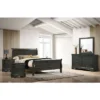 5pc Sliver Sleigh Bedroom Set - HOMES: Inside + Out