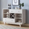 Abrama 2 Drawer Buffet White Oak - HOMES: Inside + Out
