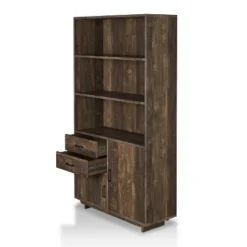 69.8" Tappan Bookcase With Cabinet Reclaimed Oak - HOMES: Inside + Out -Cheap Homes Inside Out Store GUEST 864a616a ddd2 49d9 b2b9 c42fba9c9ec9