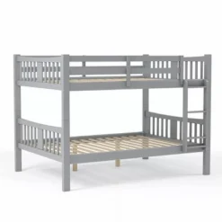HOMES: Inside + Out Twin Over Twin Kids' Clare Bunk Bed Gray - IoHOMES 9 HOMES: Inside + Out Twin Over Twin Kids' Clare Bunk Bed Gray - IoHOMES -Cheap Homes Inside Out Store GUEST 866af7f7 4a3e 416d 99e1 b2d7e1d7a2f6