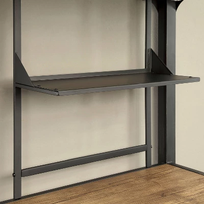 Twin Navii Industrial Loft Bed Black - HOMES: Inside + Out 5 Twin Navii Industrial Loft Bed Black - HOMES: Inside + Out - Image 5