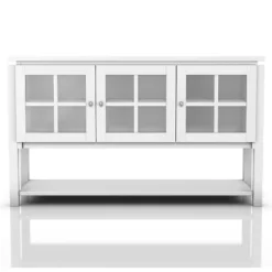 Carita Transitional Windowpane Cabinets Buffet - HOMES: Inside + Out -Cheap Homes Inside Out Store GUEST 8a215eeb e14a 45ac 9044 433f8d2b9ff5