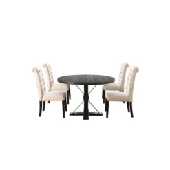 5pc Hedgeburn Round Dining Set - HOMES: Inside + Out -Cheap Homes Inside Out Store GUEST 8b52b2df 037e 4aad af7c 5aa6de8c10a4