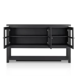 3pc Torrey TV Stand And Media Tower Set Black - HOMES: Inside + Out -Cheap Homes Inside Out Store GUEST 8dc9e63a 5fa2 4988 bb8e b36a04c9dcb4