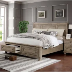 2pc Queen Earl Bedroom Set With Nightstand Gray - HOMES: Inside + Out 11 2pc Queen Earl Bedroom Set With Nightstand Gray - HOMES: Inside + Out -Cheap Homes Inside Out Store GUEST 8e383537 527e 41f2 b164 3961cfbaf09a
