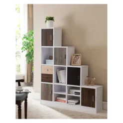 61.5" Hirsch Contemporary Bookcase White - HOMES: Inside + Out -Cheap Homes Inside Out Store GUEST 917b3eeb d525 4f9d aefd eb2016786614