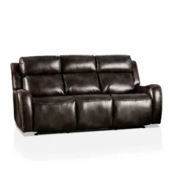 Morada Powered Faux Leather Recliner Sofa - HOMES: Inside + Out -Cheap Homes Inside Out Store GUEST 9526ac1b 048c 4a61 989a 3e43b7fd1f10