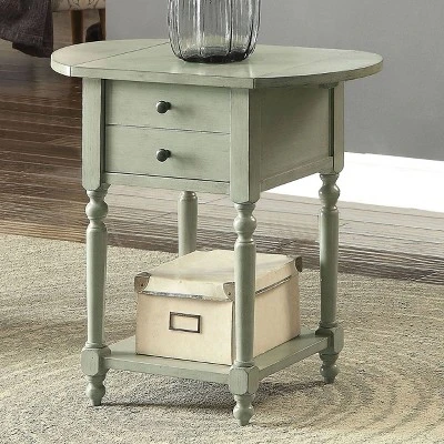 Amaxa Double Drawer Side Table - HOMES: Inside + Out 1 Amaxa Double Drawer Side Table - HOMES: Inside + Out