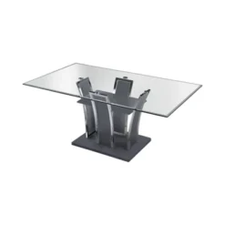 72" Lexinton Rectangle Glass Top Dining Table - HOMES: Inside + Out -Cheap Homes Inside Out Store GUEST 95be9419 52fd 4761 b267 de2fb0fd4ced