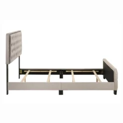 Phebe Button Tufted Upholstered Bed - HOMES: Inside + Out -Cheap Homes Inside Out Store GUEST 961dacd3 9d07 49f3 9177 02cf7b0f0927