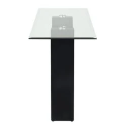Riverpoint Modern Rectangle Console Table Clear/Black - HOMES: Inside + Out -Cheap Homes Inside Out Store GUEST 96f40fca 2d92 4601 8ffc 3604f9deda01