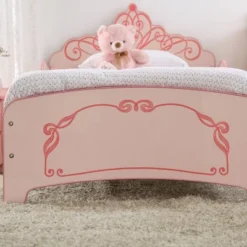 Twin Nemma Princess Crown Twin Bed Pink - Homes: Inside + Out -Cheap Homes Inside Out Store GUEST 98bc7b2e 9ab8 4f94 88ff 93db79166b2a