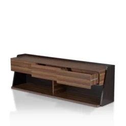 Vadim TV Stand For TVs Up To 72" Light Walnut - HOMES: Inside + Out -Cheap Homes Inside Out Store GUEST 9963fa2b ed00 43eb bef6 c4cbc4d85ebf