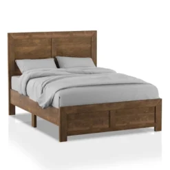 Quail Wood Grain Finish Panel Bed Rustic Light Walnut - HOMES: Inside + Out -Cheap Homes Inside Out Store GUEST 9985c146 36b3 4fd0 a061 e181060ada87