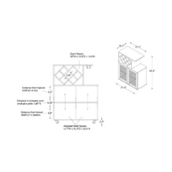 Morse Farmhouse Mobile Wine Cabinet Reclaimed Oak - HOMES: Inside + Out 15 Morse Farmhouse Mobile Wine Cabinet Reclaimed Oak - HOMES: Inside + Out -Cheap Homes Inside Out Store GUEST 9a5ef94f 42ec 4f8d 9605 fdc77909520d
