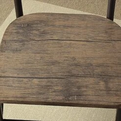 3pc Fairlands X Cross Back Dining Table Set Gray/Dark Bronze - HOMES: Inside + Out -Cheap Homes Inside Out Store GUEST 9a816d7f 993f 4ed3 a3a1 5ca3ac36c51c