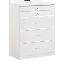 Garneta 5 Drawer Chest With Jewelry Drawers - HOMES: Inside + Out -Cheap Homes Inside Out Store GUEST 9eb47c65 bf96 4e77 ab88 745af2d53a75
