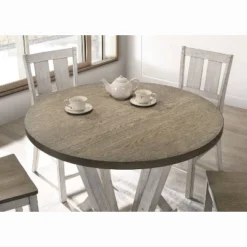 42" Holmsteed Round Counter Height Dining Table Cremini Brown/Antique White - HOMES: Inside + Out -Cheap Homes Inside Out Store GUEST 9f2a7def bd4e 4f7a aeea a8f98ec58926