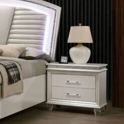 3pc California King Granite Bedroom Set With Nightstand And Chest Pearl White - HOMES: Inside + Out -Cheap Homes Inside Out Store GUEST 9fad3516 e8b4 4416 be36 998177ab3706