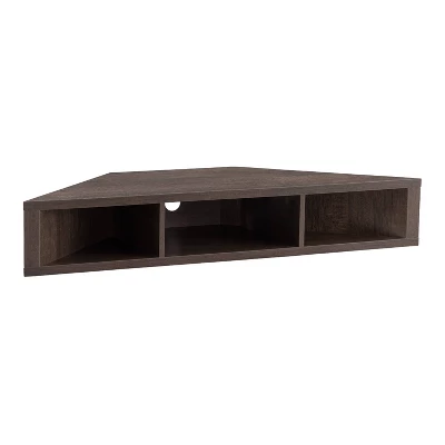 Tybo Open Shelves Corner Floating Console Fits Tv's Up To 50" - HOMES: Inside + Out 7 Tybo Open Shelves Corner Floating Console Fits Tv's Up To 50" - HOMES: Inside + Out - Image 7