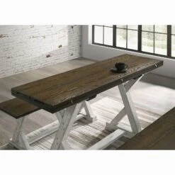 6pc Calton Farmhouse Dining Set With Bench Chestnut - HOMES: Inside + Out 8 6pc Calton Farmhouse Dining Set With Bench Chestnut - HOMES: Inside + Out -Cheap Homes Inside Out Store GUEST a805a951 7eb8 46a0 8c7b 30c958a37ed4