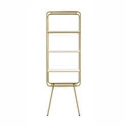 71" Jasper 5 Shelf Glam Bookcase Gold - HOMES: Inside + Out -Cheap Homes Inside Out Store GUEST a8d0a658 98a7 424c 9697 621d8654b9a9