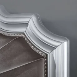 3pc Queen Bentlee Bedroom Set With 2 Nightstands Silver/Warm Gray - HOMES: Inside + Out -Cheap Homes Inside Out Store GUEST aab7c0d0 f15b 454a 93bc 58ee873e1444