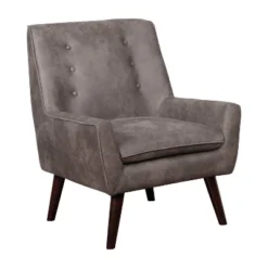 Center Button Tufted Accent Chair - HOMES: Inside + Out -Cheap Homes Inside Out Store GUEST acc6c969 9b13 491c 86de 13cb67a3964a