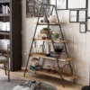 59" Mathews 4-Shelf Ladder Bookcase Bronze - HOMES: Inside + Out