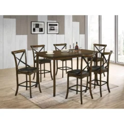 Somers Rectangular Counter Height Dining Table Oak - HOMES: Inside + Out -Cheap Homes Inside Out Store GUEST af0f7f79 cf7c 4529 ae89 e66fd8f71d87