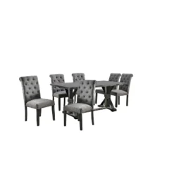 7pc Hepburn Dining Set - HOMES: Inside + Out -Cheap Homes Inside Out Store GUEST b522e7e2 f7f8 49fc abfd f61a775f9aff