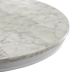 Kennegad Round Dining Table White - HOMES: Inside + Out -Cheap Homes Inside Out Store GUEST b6e0e5f3 2849 4771 9bac cdf47f2fccc0