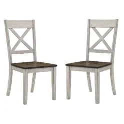 2pk Calton X Shaped Back Dining Chairs - HOMES: Inside + Out -Cheap Homes Inside Out Store GUEST b8b227e4 65c5 443b a72e 6168dd71c32b