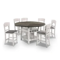 7pc Summerland Transitional Counter Height Dining Set - HOMES: Inside + Out -Cheap Homes Inside Out Store GUEST b9a6327c d215 4000 a348 f1d9f60af6ae