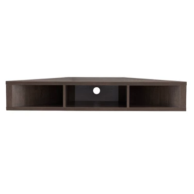Tybo Open Shelves Corner Floating Console Fits Tv's Up To 50" - HOMES: Inside + Out 2 Tybo Open Shelves Corner Floating Console Fits Tv's Up To 50" - HOMES: Inside + Out - Image 2