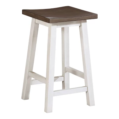 3pc Helbrana Bar Height Dining Set White/Gray - HOMES: Inside + Out 4 3pc Helbrana Bar Height Dining Set White/Gray - HOMES: Inside + Out - Image 4