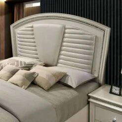 3pc California King Granite Bedroom Set With Nightstand And Chest Pearl White - HOMES: Inside + Out -Cheap Homes Inside Out Store GUEST be314e20 177a 49d5 917c 9060e25d8c14