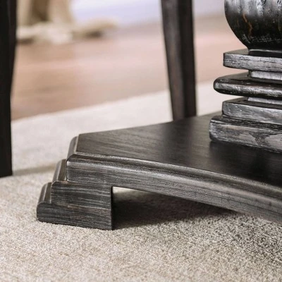 5pc Buckley Dining Set Light Gray - HOMES: Inside + Out 7 5pc Buckley Dining Set Light Gray - HOMES: Inside + Out - Image 7