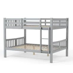 HOMES: Inside + Out Twin Over Twin Kids' Clare Bunk Bed Gray - IoHOMES 7 HOMES: Inside + Out Twin Over Twin Kids' Clare Bunk Bed Gray - IoHOMES -Cheap Homes Inside Out Store GUEST c5b7187d f46a 4646 a2d4 c70645f4b948