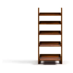 55" Claire 5 Shelf Ladder Bookcase Oak - HOMES: Inside + Out -Cheap Homes Inside Out Store GUEST cc4aabaa c061 40c9 9897 d3f5ee666083