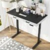 47" Losondo Transitional Height Adjustable Desk With USB Ports - HOMES: Inside + Out