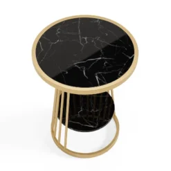 Tinful Modern Round Side Table - HOMES: Inside + Out -Cheap Homes Inside Out Store GUEST cf34ea24 cd68 4a3d b996 0980d0c6a71b