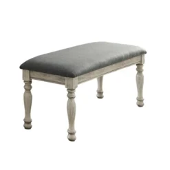 7pc Gordon Transitional Dining Set Antique White/Gray - HOMES: Inside + Out -Cheap Homes Inside Out Store GUEST d551a4ee 16ca 4cab b165 f9ef334fa6b2